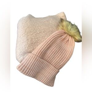 Lively Pom Pom Beanie and C&C Scarf Bundle